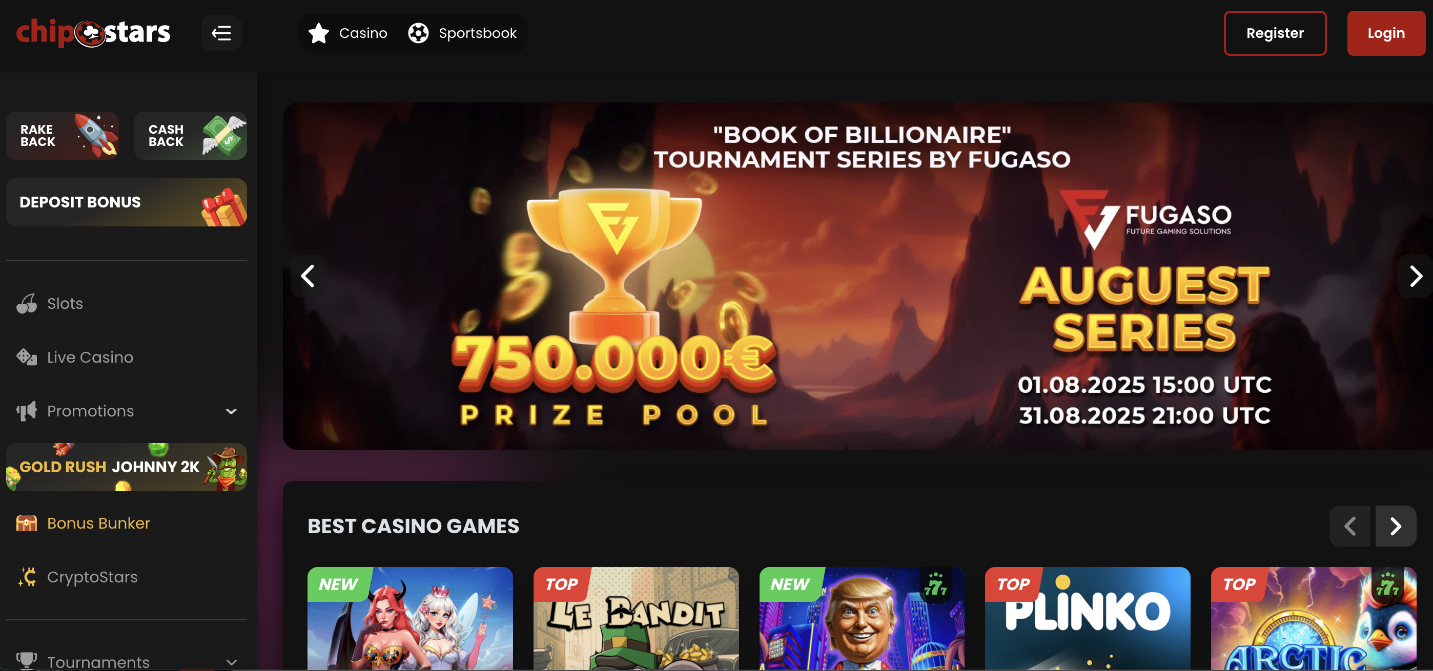 Chipstars Casino | Avaliações Honestas