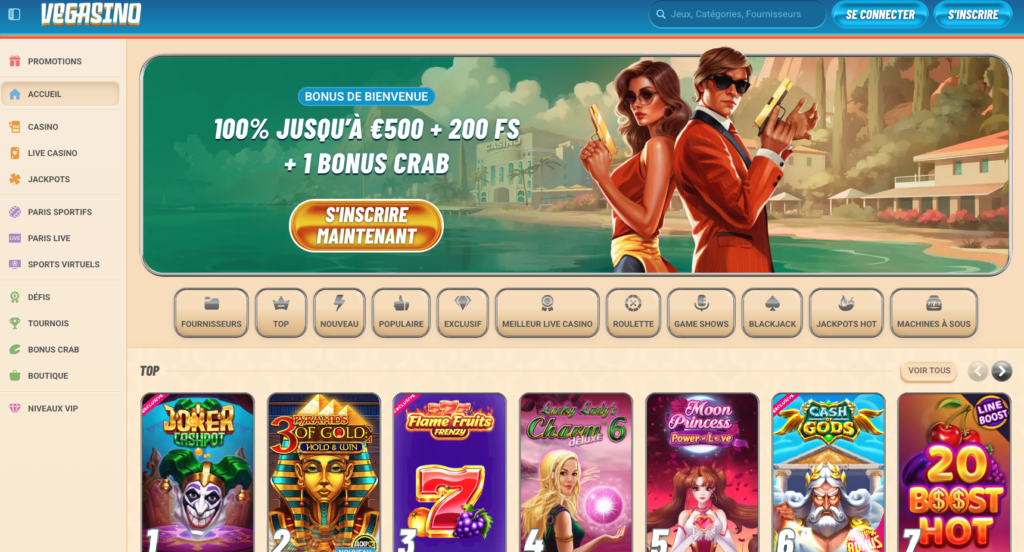 Vegasino Casino | Avaliações Honestas